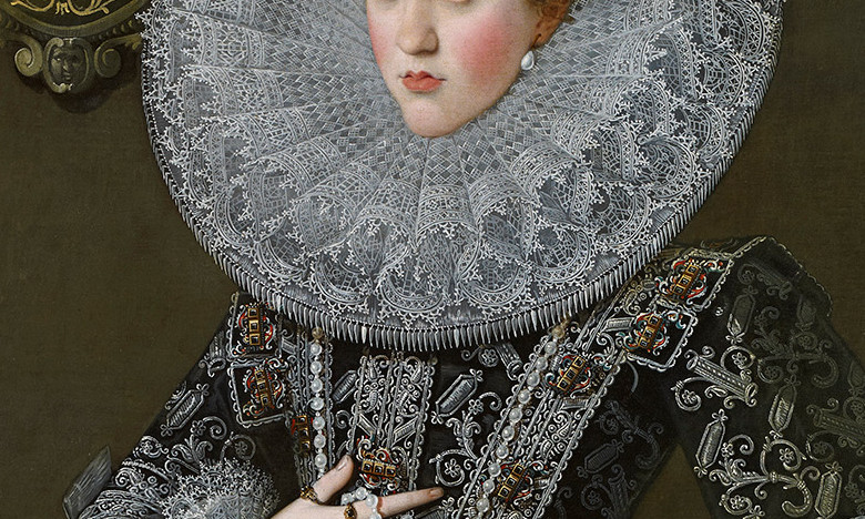 Portrait de Doña Ana de Velasco y Girón, duchesse de Bragance
